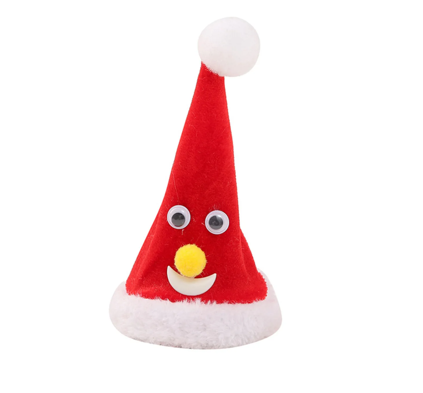 Singing Christmas Tree Hat Music Plush Cap Funny Gift